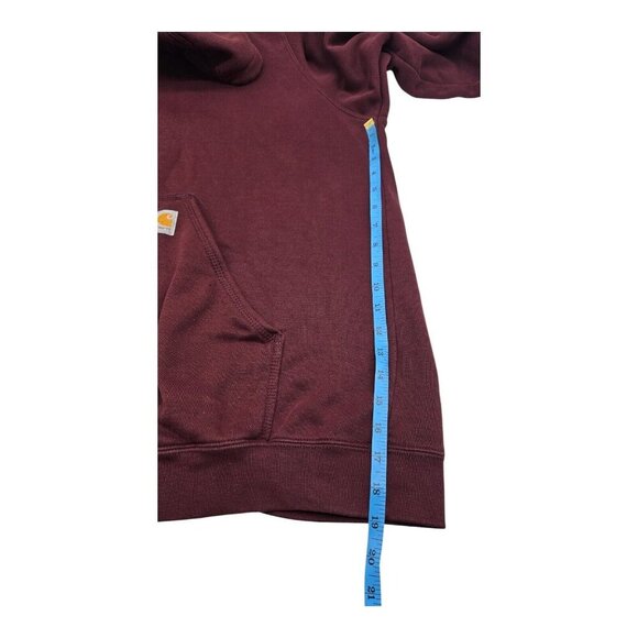 Carhartt Hoodie Men 3XL Maroon Loose Fit Heavy Graphic Gorpcore Carpenter - Picture 7 of 13